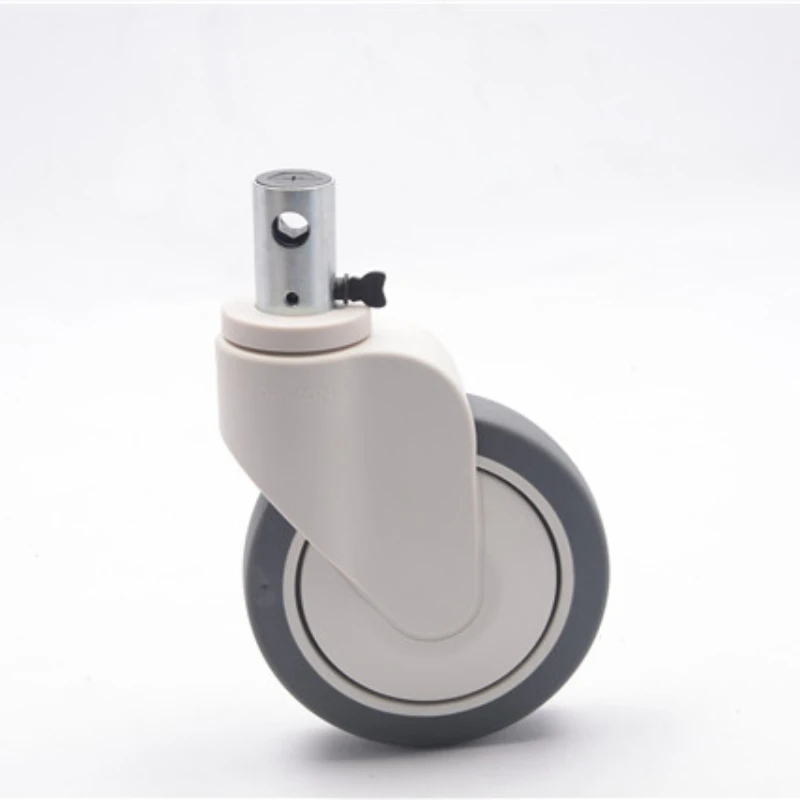 125mm 2D-2 Central Locking Single-Wheel Caster
