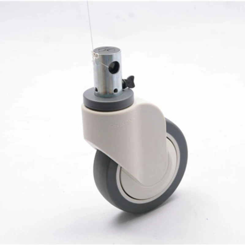 150mm 2D-2 Central Locking Single-Wheel Caster